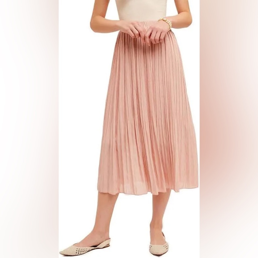 Hem & Thread pleated midi skirt - Picture 3 of 6